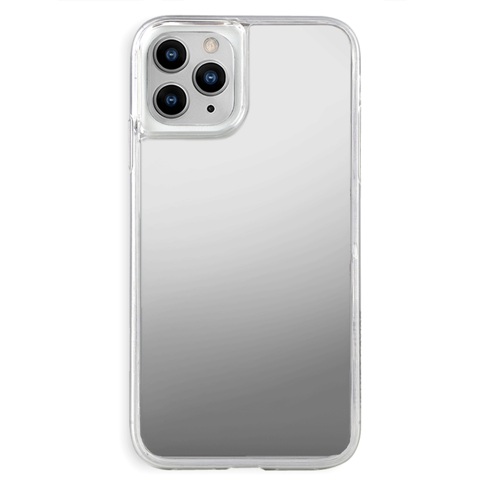 Silver Reflective Mirror iPhone Case