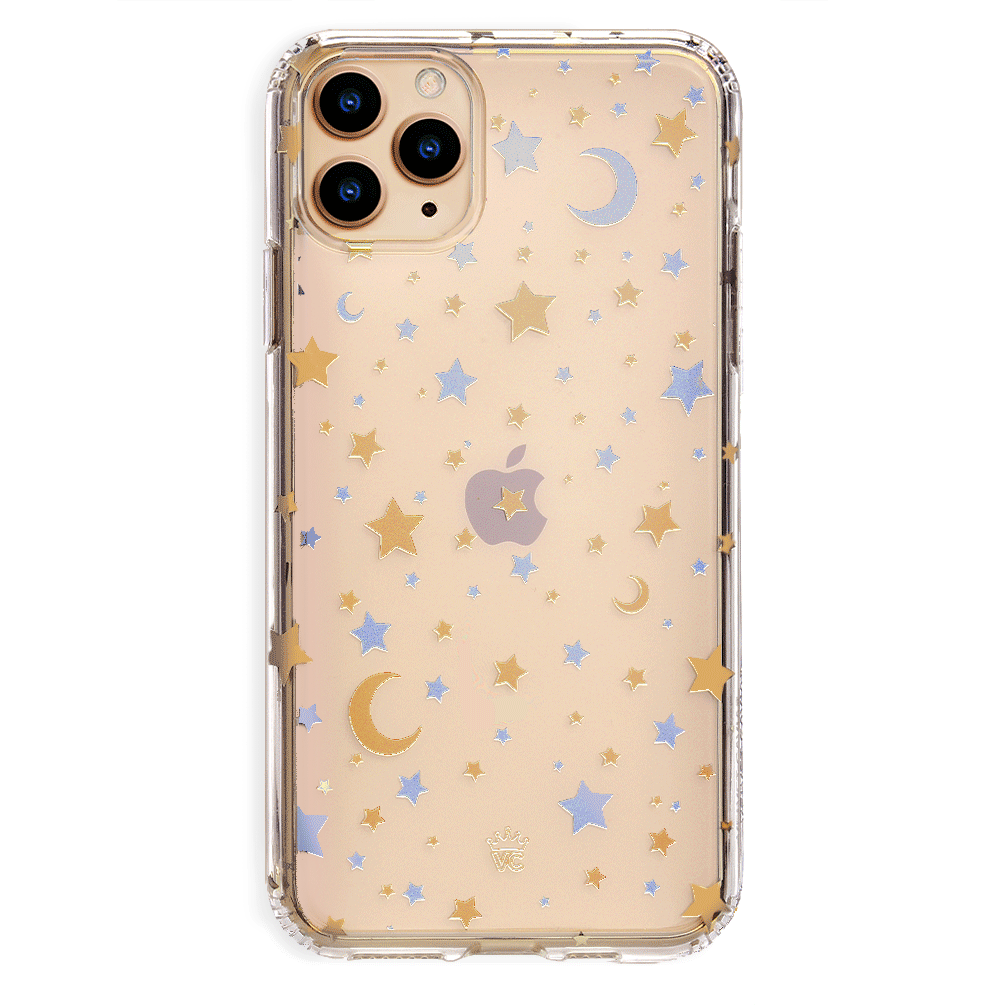 Starry Night Clear iPhone Case