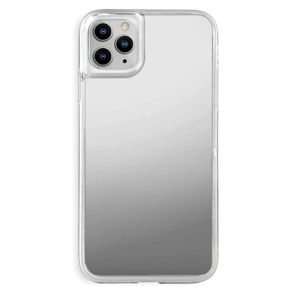 Silver Reflective Mirror iPhone Case