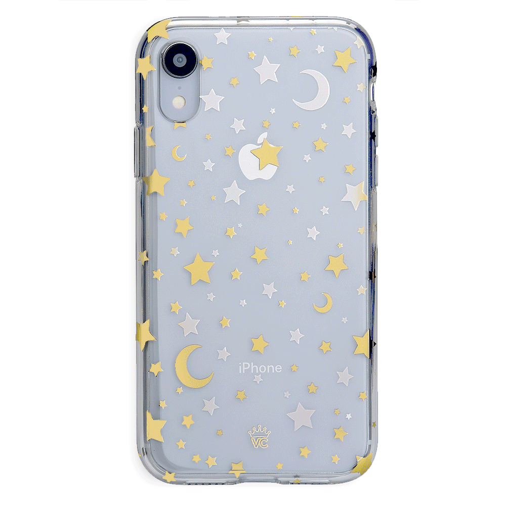 Starry Night Clear iPhone Case