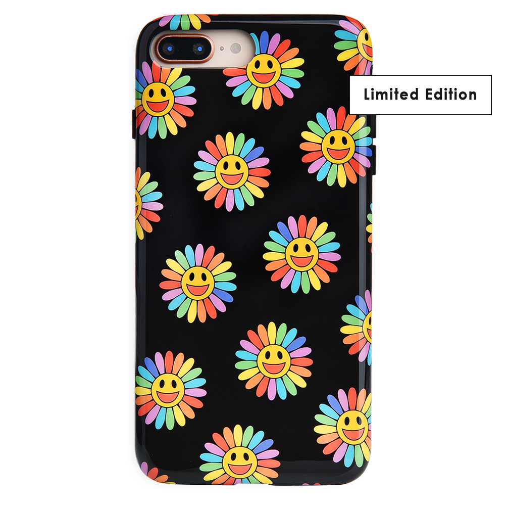 Rainbow Smiley iPhone Case