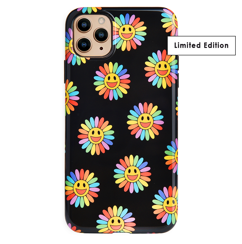 Rainbow Smiley iPhone Case