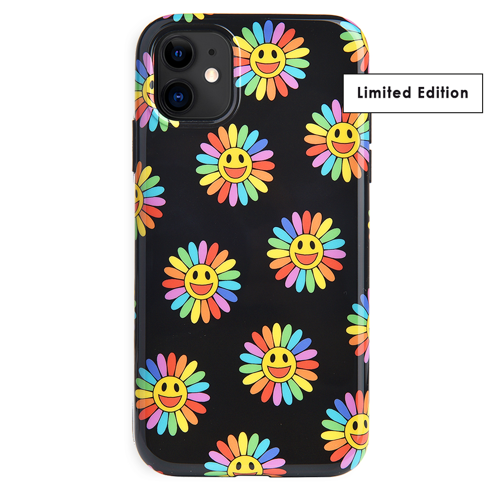 Rainbow Smiley iPhone Case