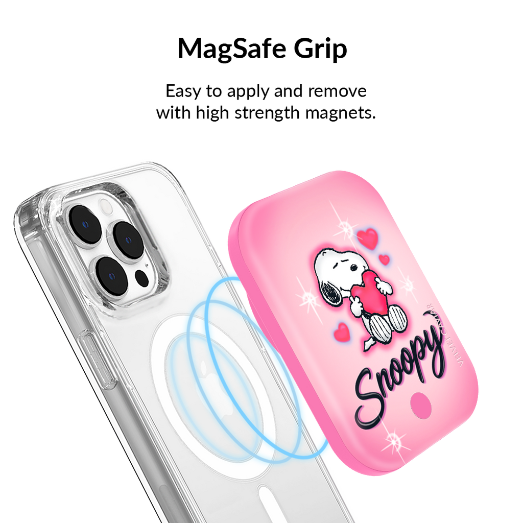 Snoopy Be Mine Portable MagSafe Charger Power Pack