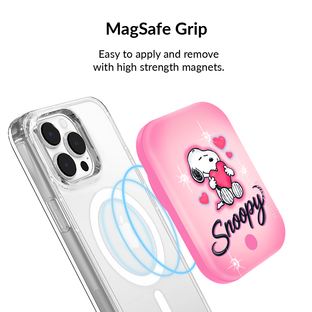 Snoopy Be Mine Portable MagSafe Charger Power Pack