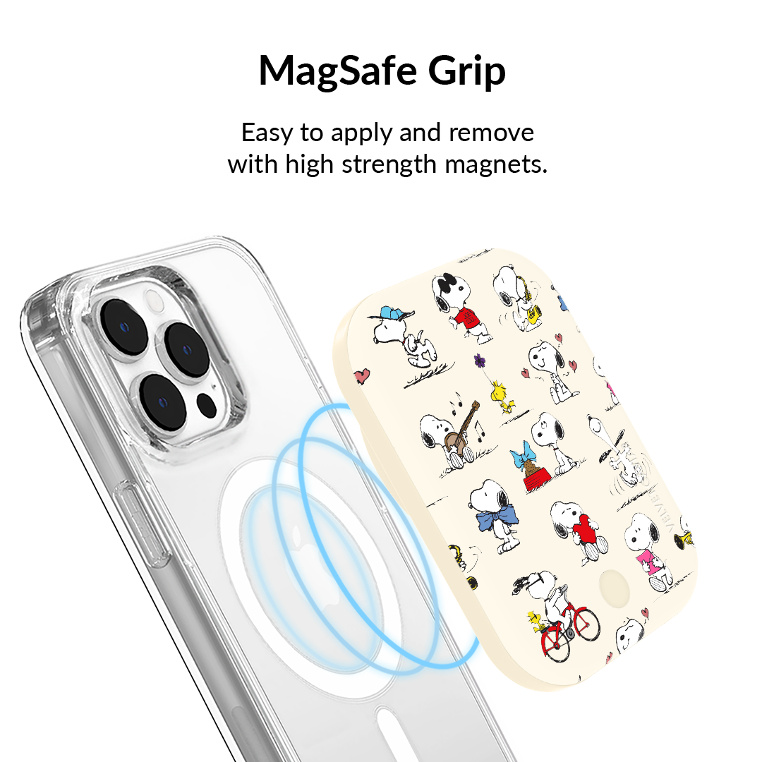 Snoopy Moods Portable MagSafe Charger Power Pack