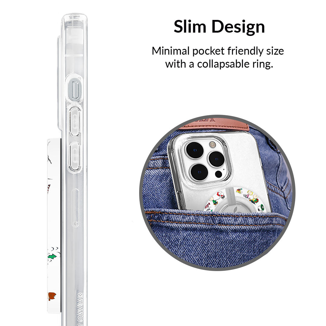 Snoopy Christmas MagSafe Grip Ring