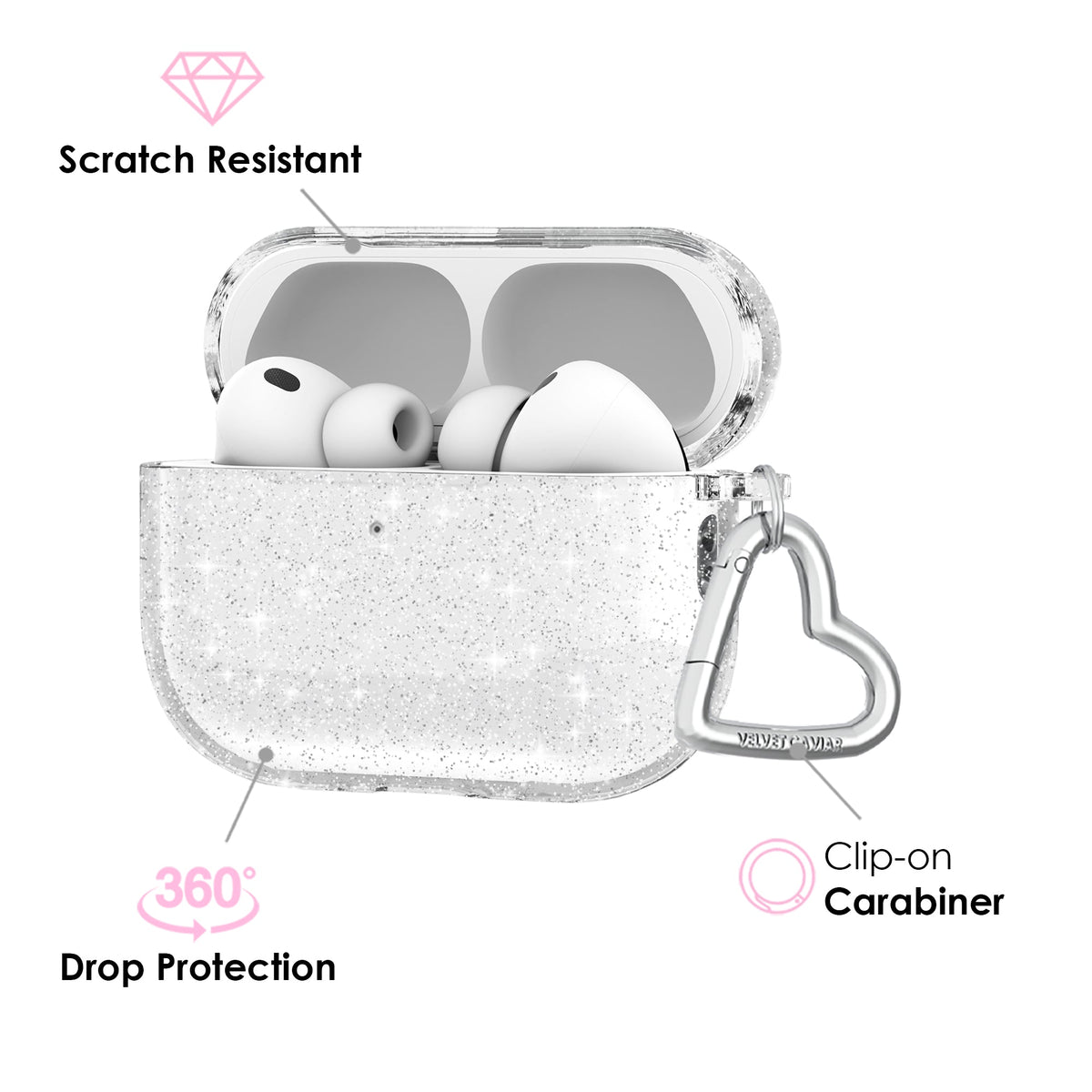 Stardust Glitter AirPod Case
