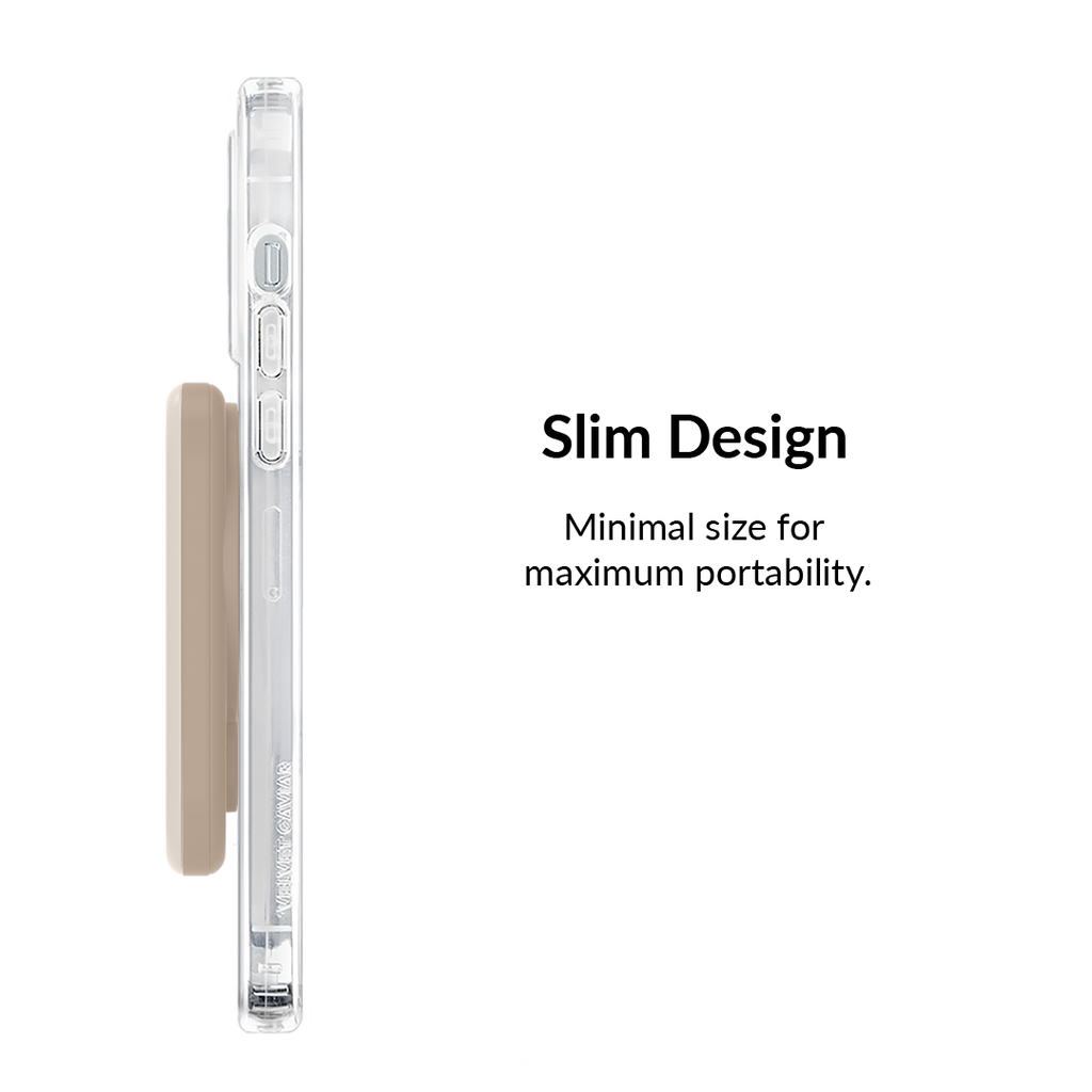 Sand Stone Portable MagSafe Charger Power Pack