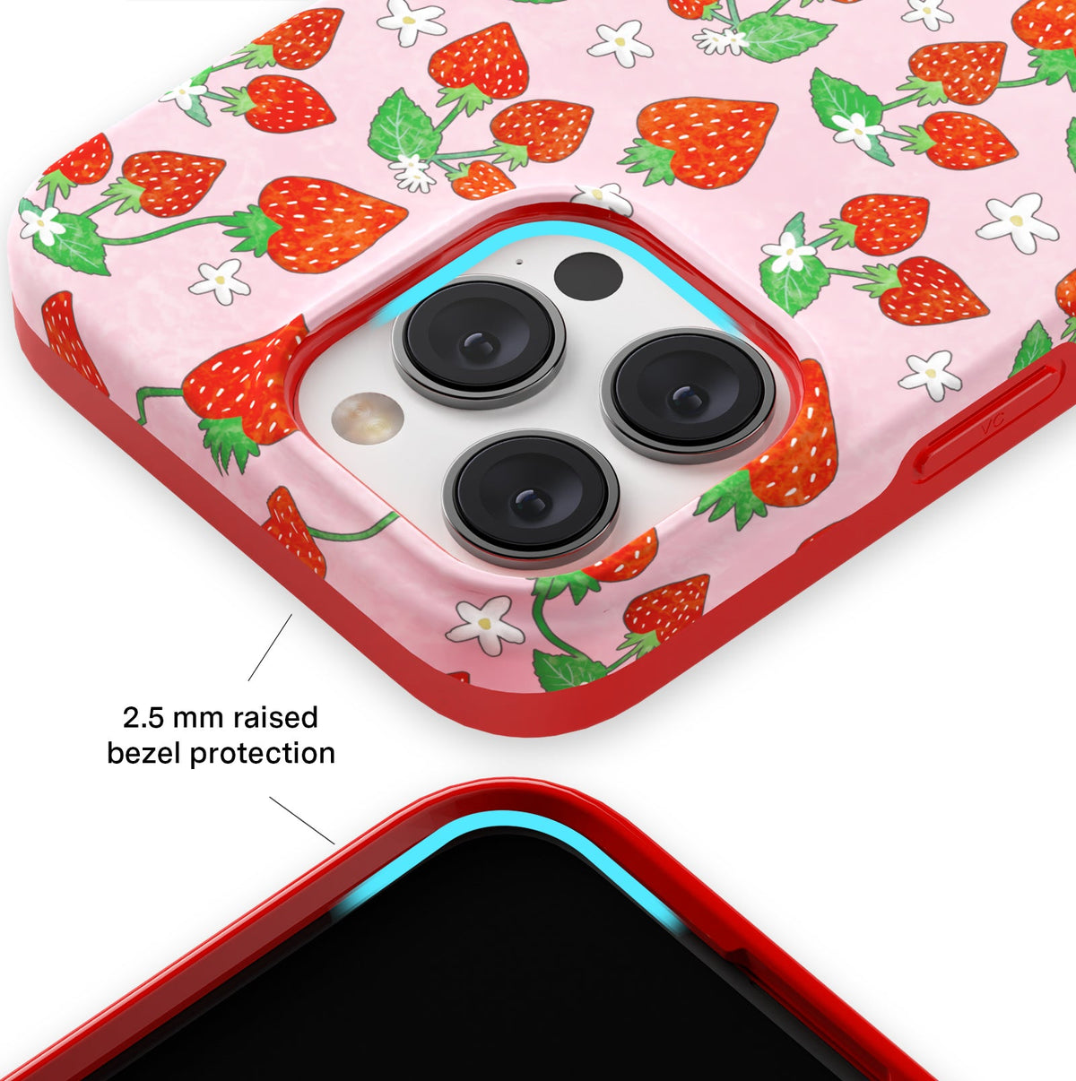 Strawberry Sweethearts iPhone Case