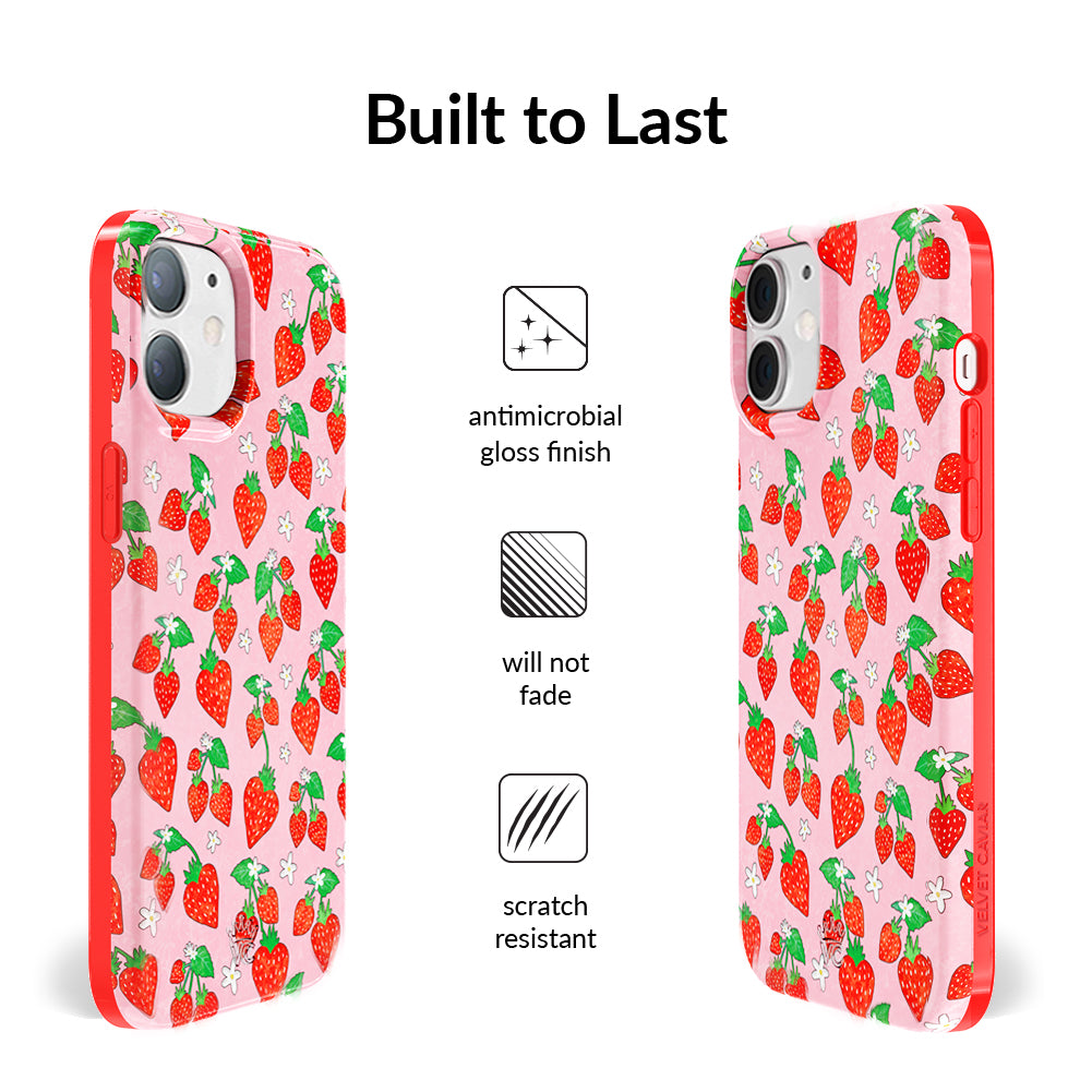 Strawberry Sweethearts iPhone Case