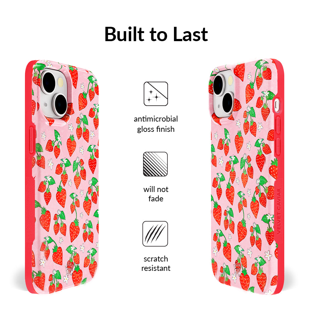 Strawberry Sweethearts iPhone Case