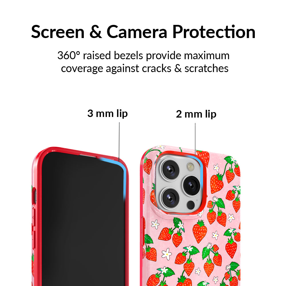 Strawberry Sweethearts iPhone Case