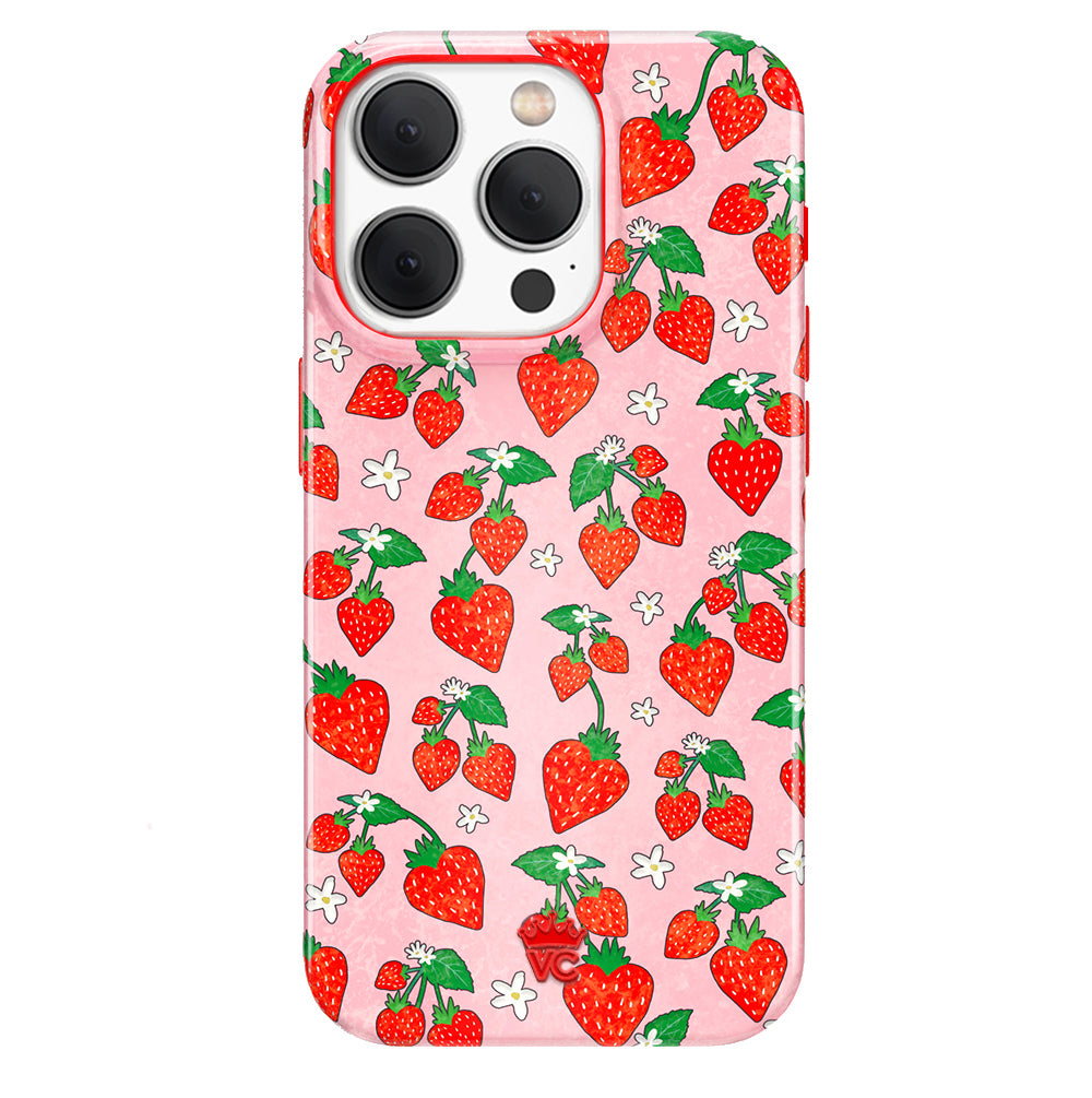 Strawberry Sweethearts iPhone Case