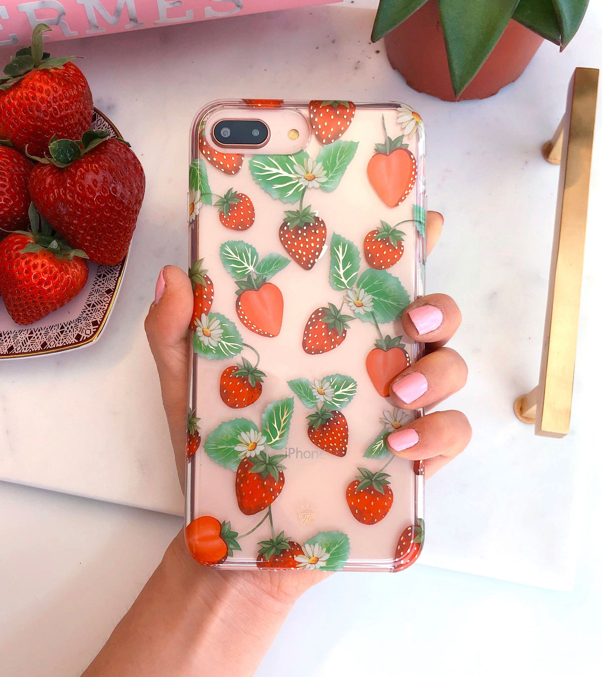 Strawberry Fields iPhone Case