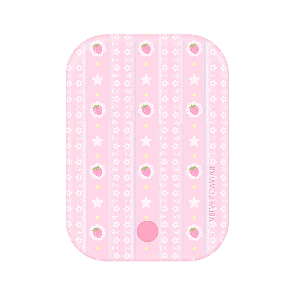 Strawberry Macaron Portable MagSafe Charger Power Pack