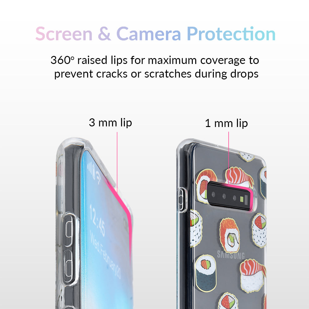 Sushi Clear Samsung Case