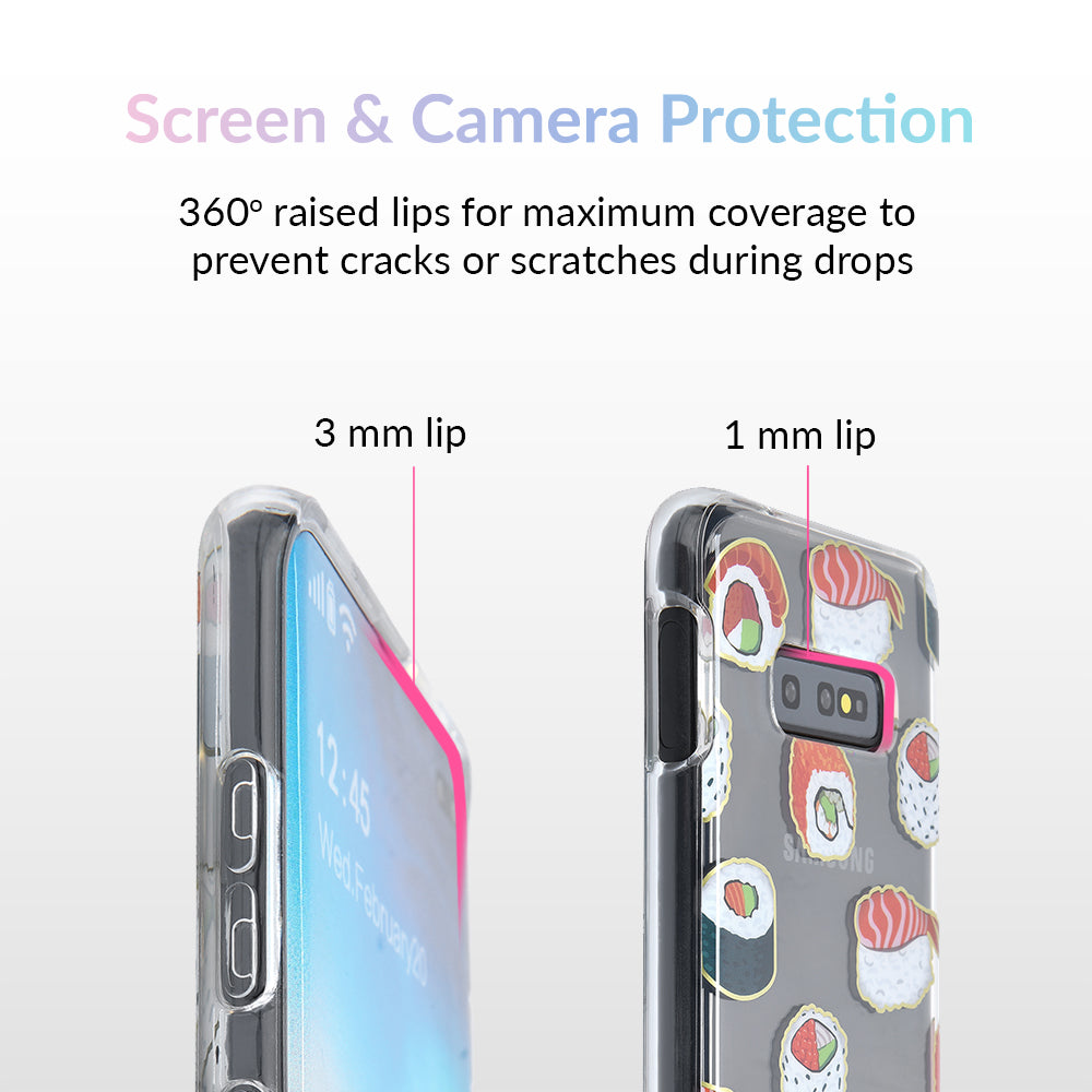 Sushi Clear Samsung Case