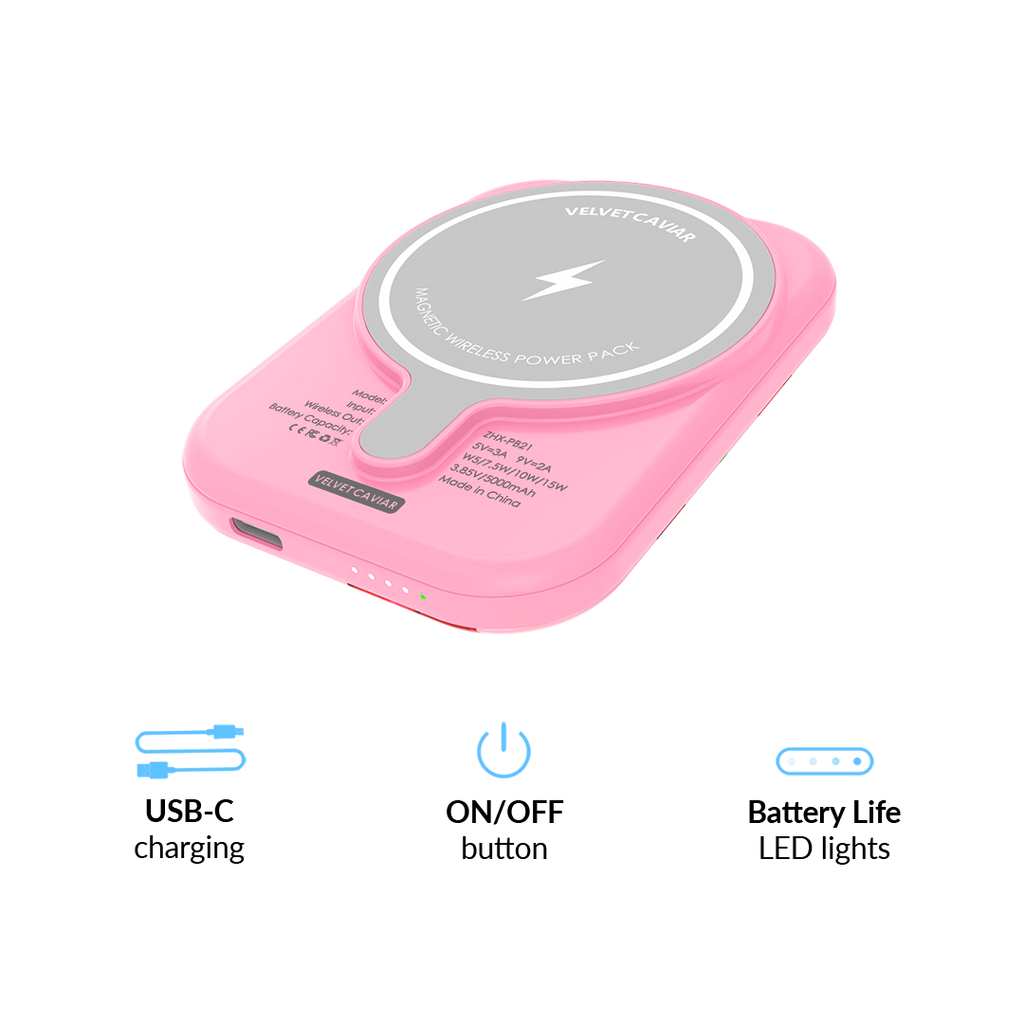 Sweet Cherry Portable MagSafe Charger Power Pack