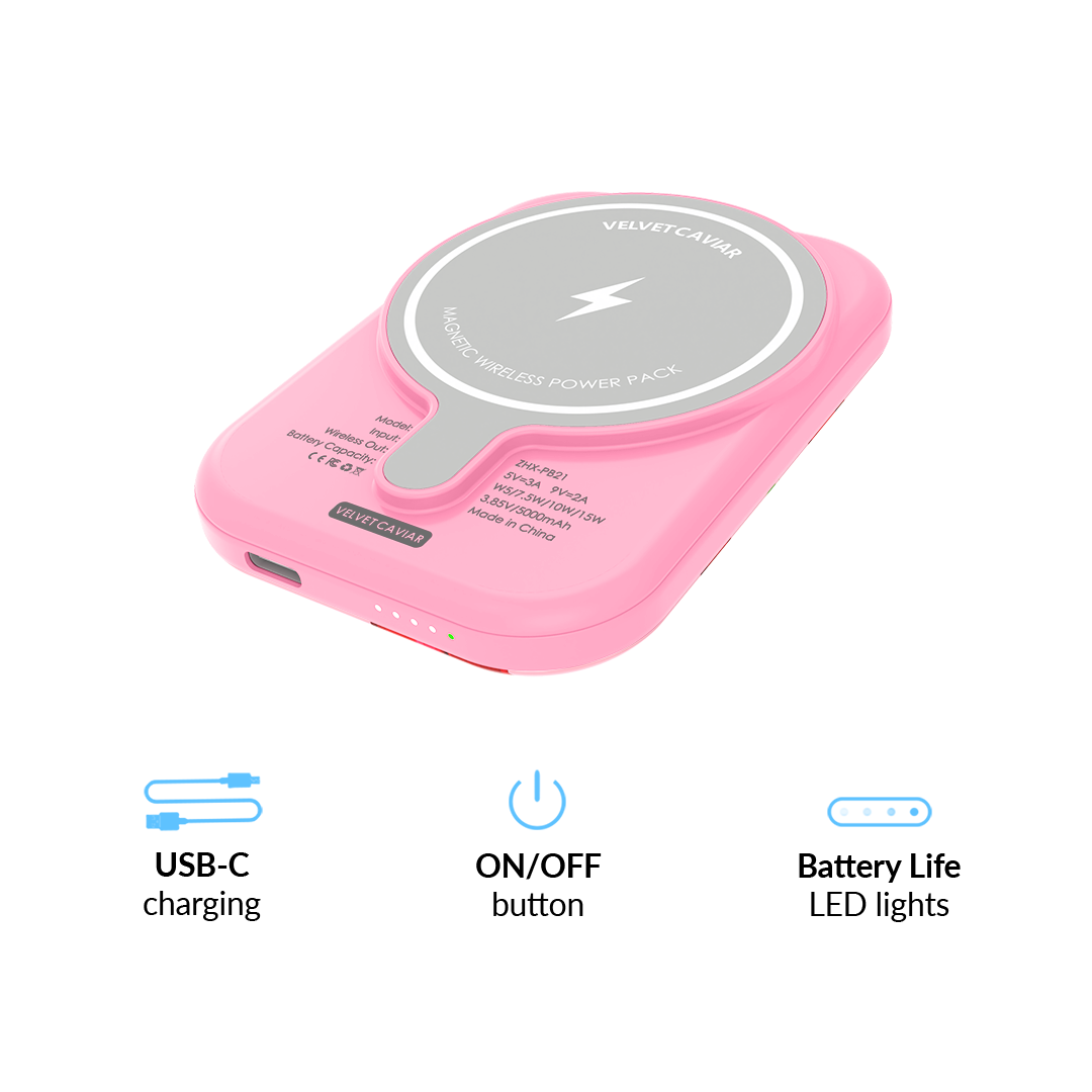 Sweet Cherry Portable MagSafe Charger Power Pack