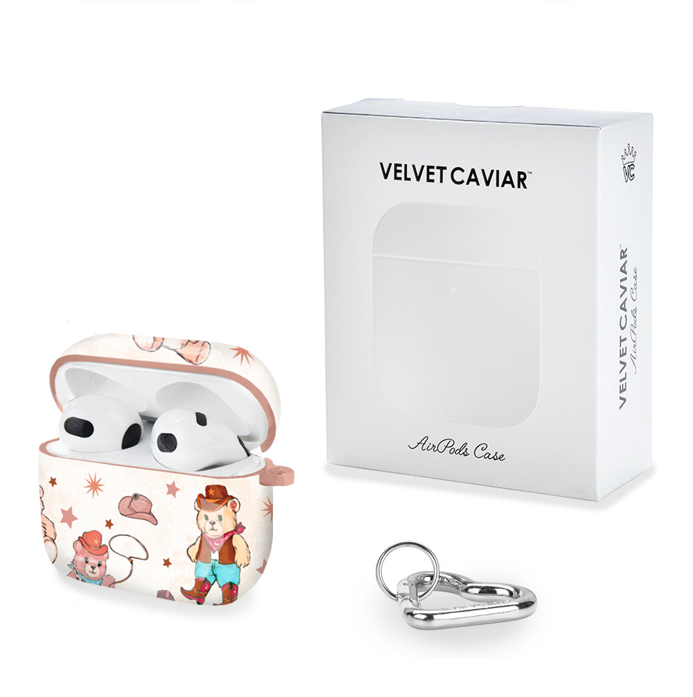 Cowboy Teddy AirPod Case