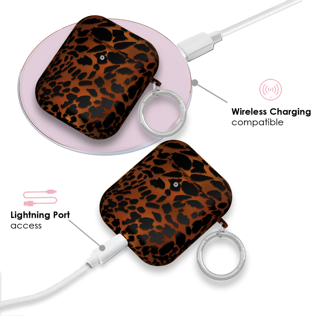 Leopard Tort AirPod Case