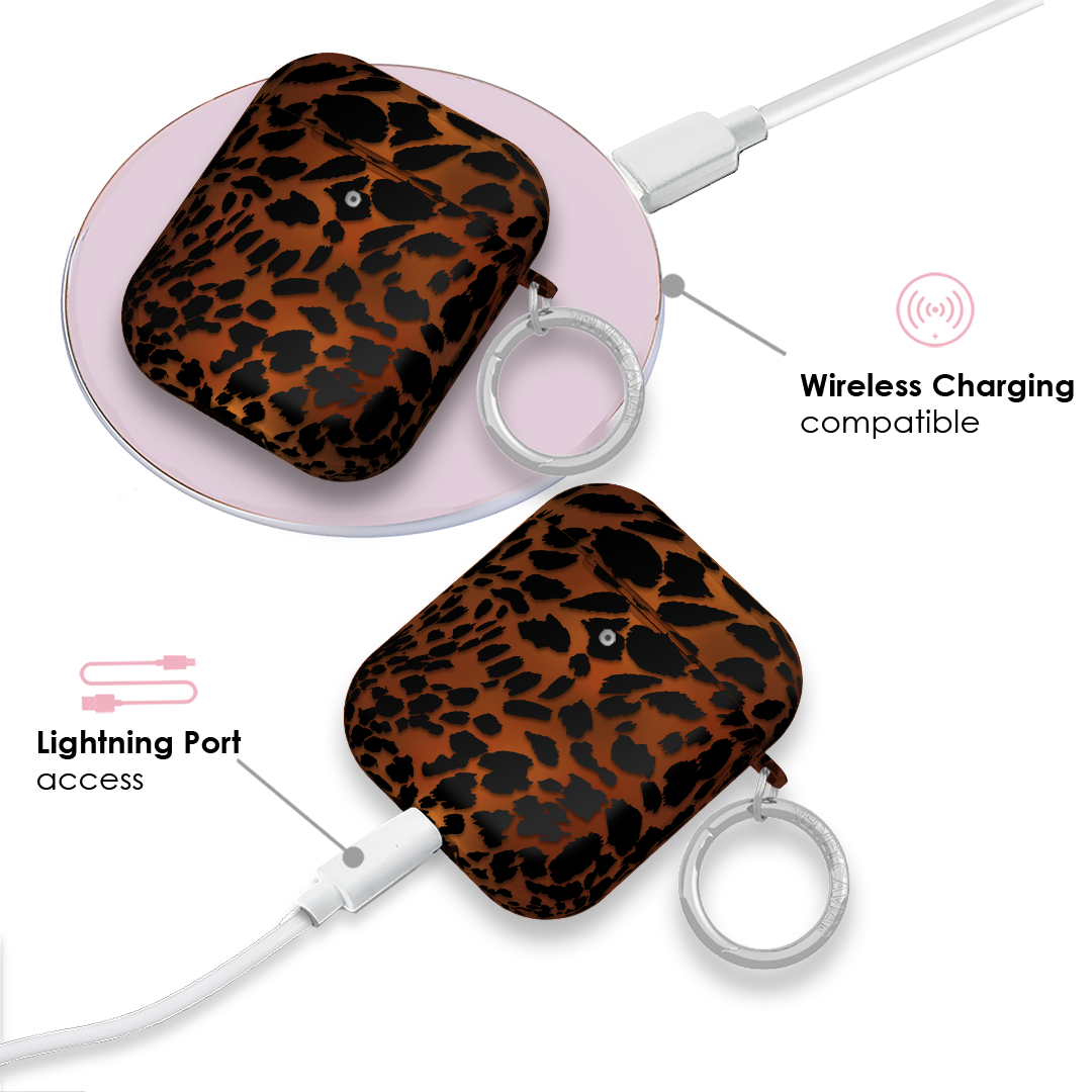 Leopard Tort AirPod Case