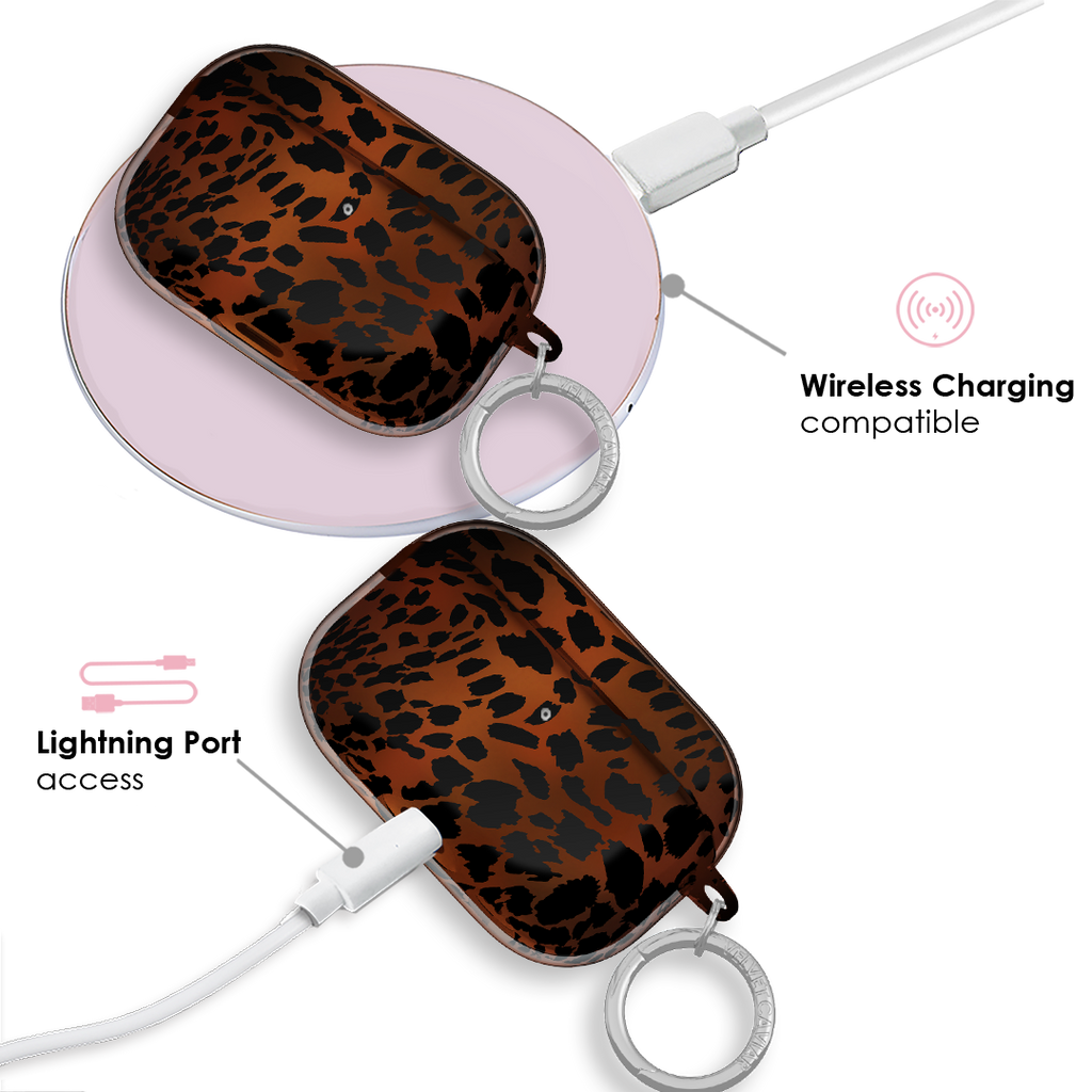 Leopard Tort AirPod Case