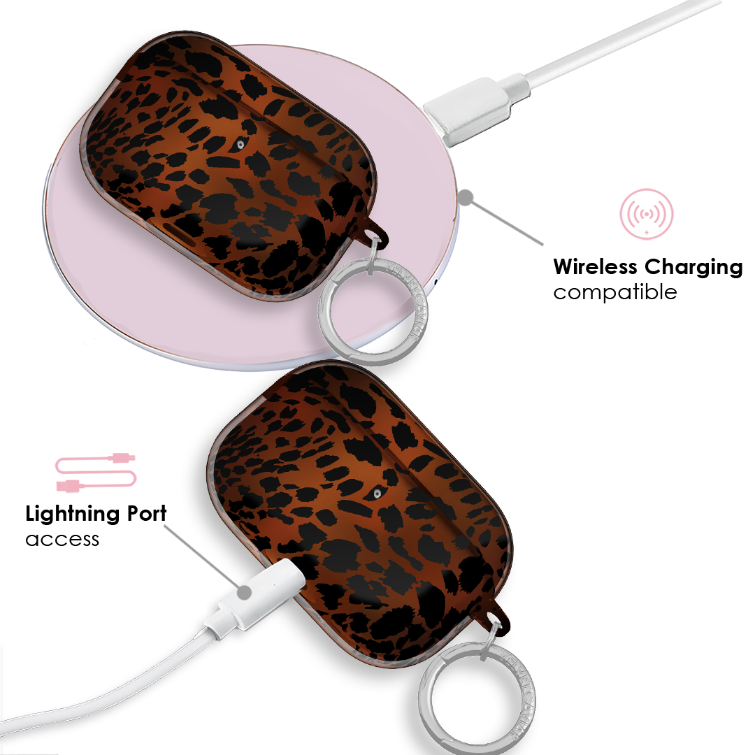 Leopard Tort AirPod Case