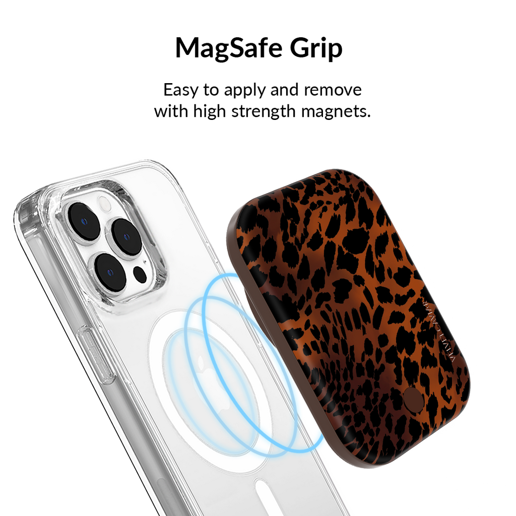 Leopard Tort Portable MagSafe Charger Power Pack
