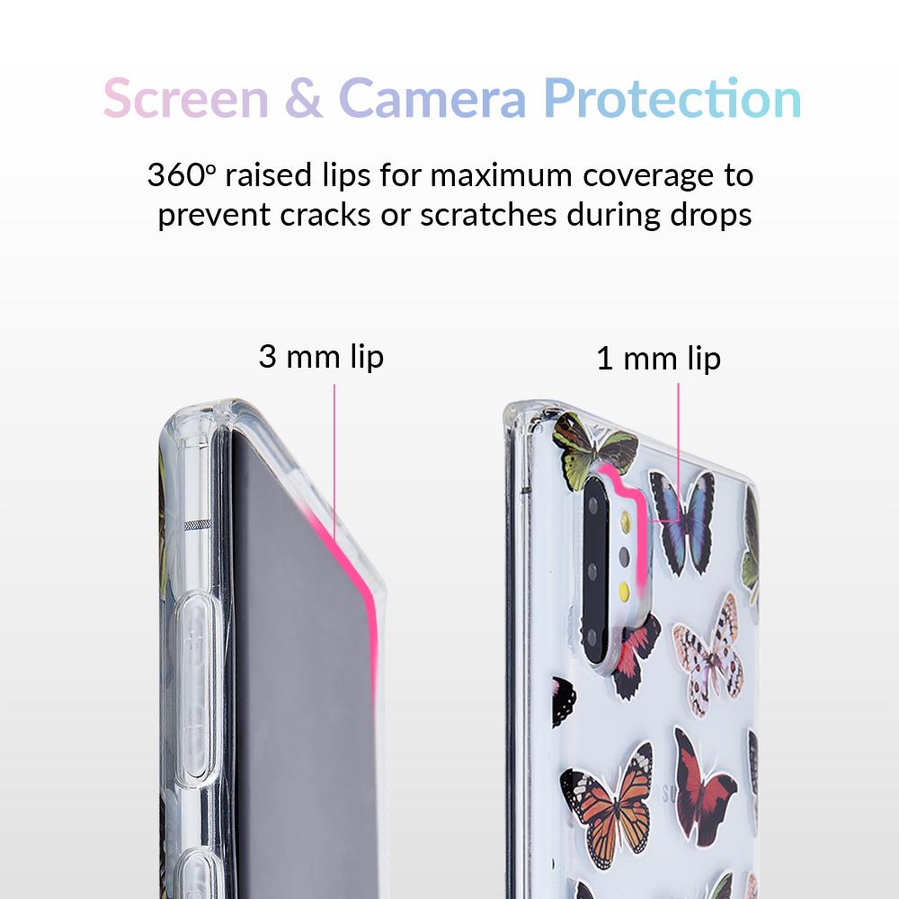 Vintage Butterfly Samsung Galaxy Clear Case