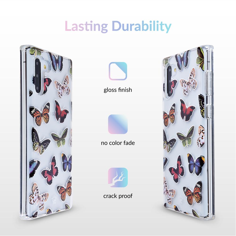 Vintage Butterfly Samsung Galaxy Clear Case
