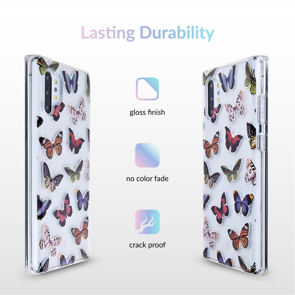 Vintage Butterfly Samsung Galaxy Clear Case