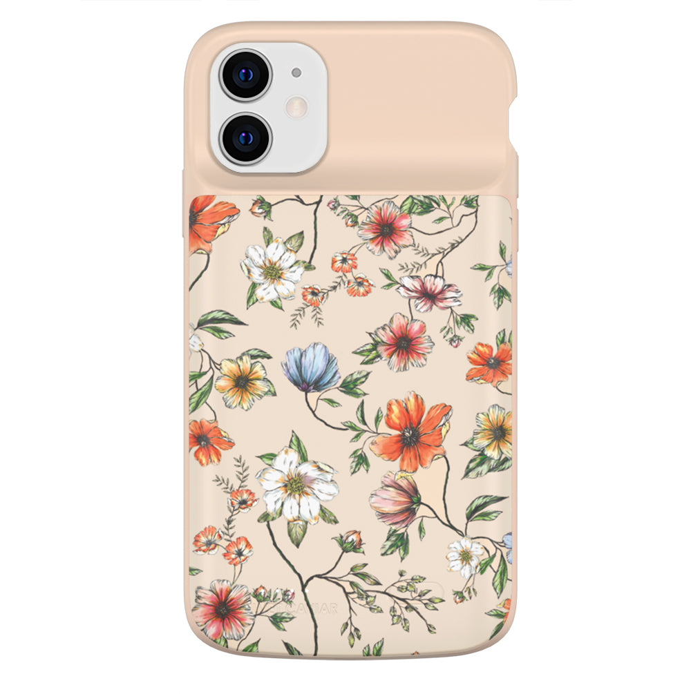 Vintage Floral iPhone Charging Case