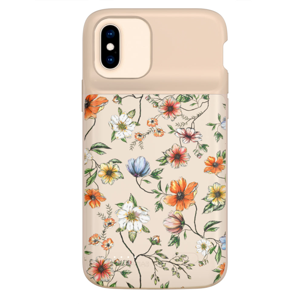 Vintage Floral iPhone Charging Case