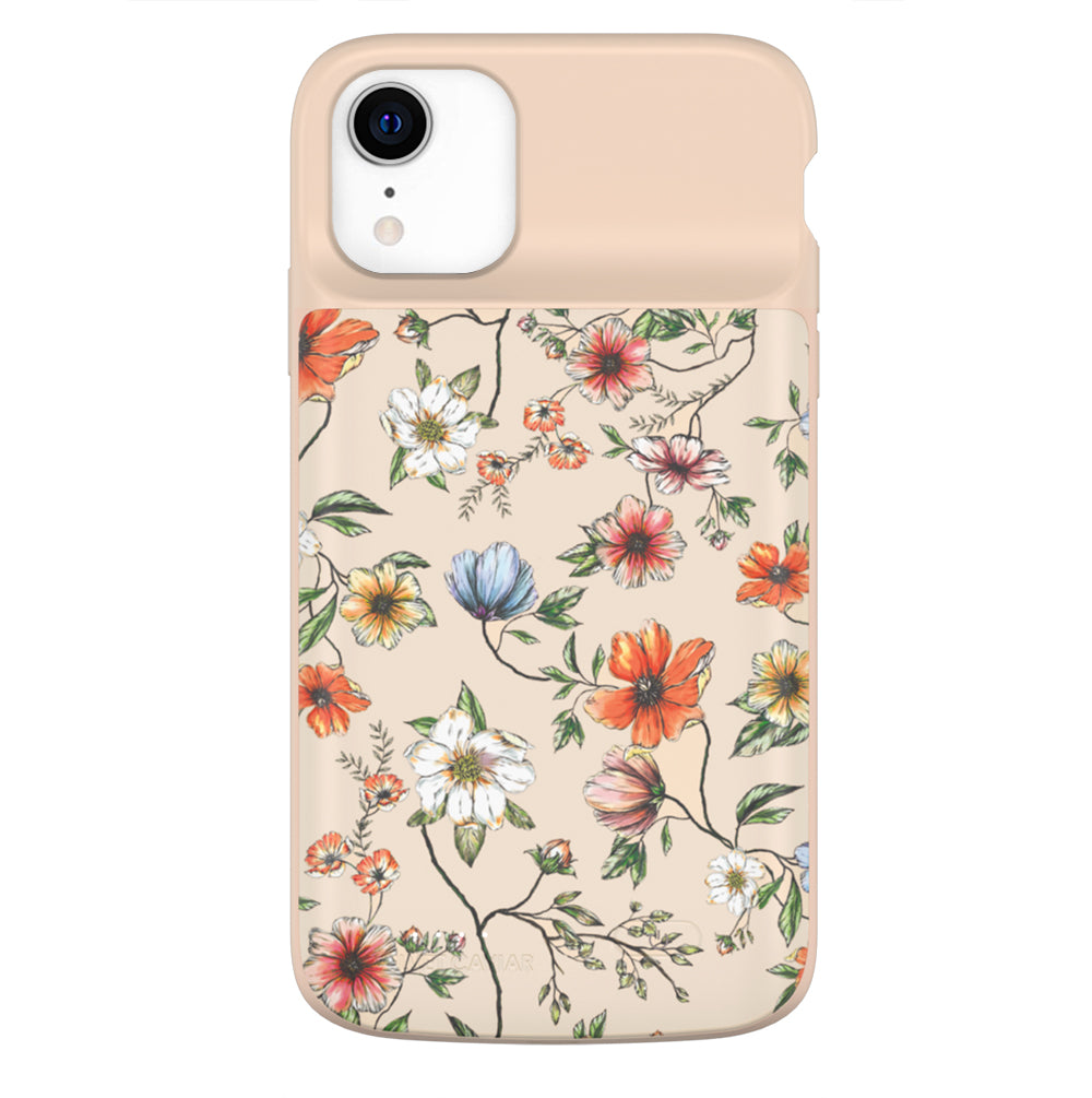 Vintage Floral iPhone Charging Case