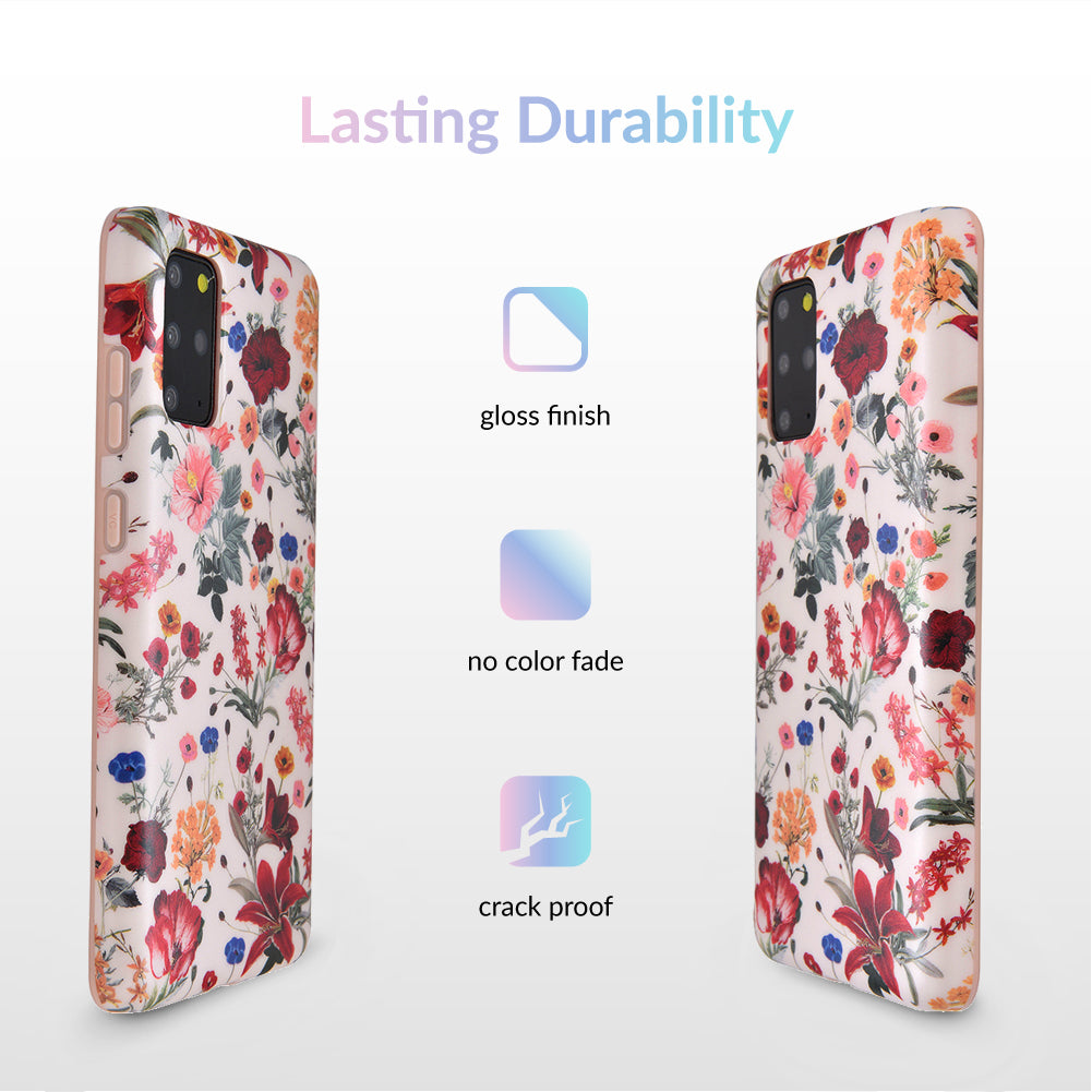 Nude Vintage Floral Samsung Galaxy Case