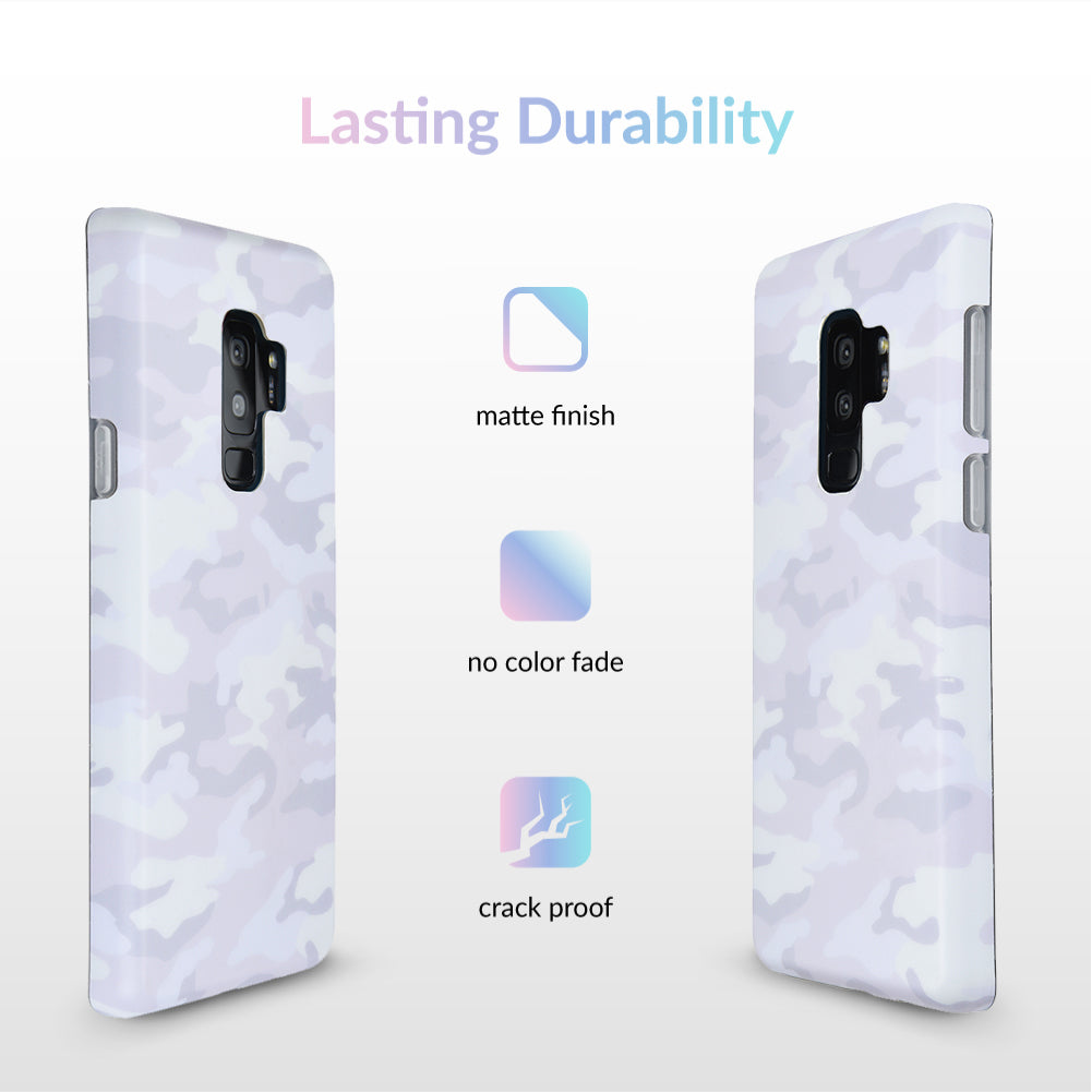 White Clouds Camo Samsung Galaxy Case