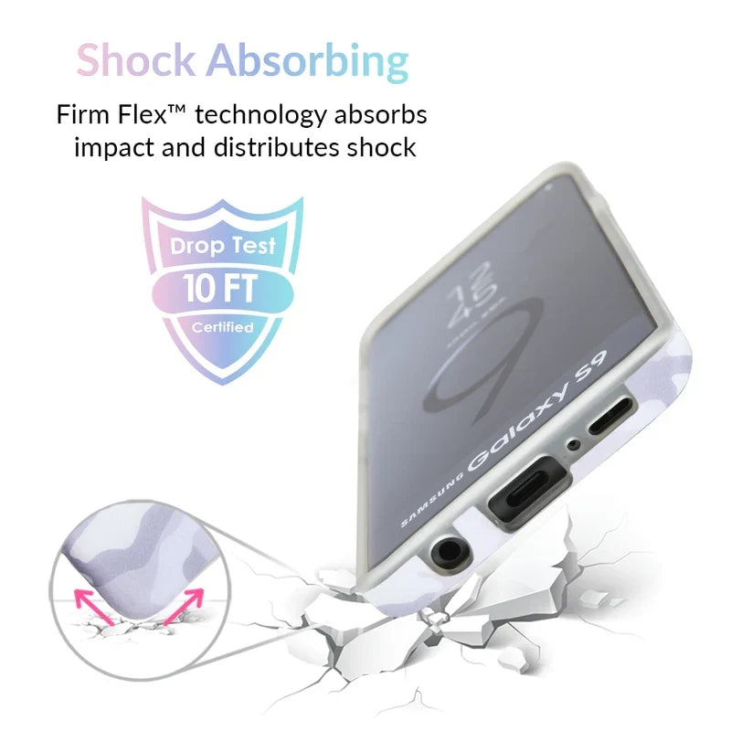 White Clouds Camo Samsung Galaxy Case