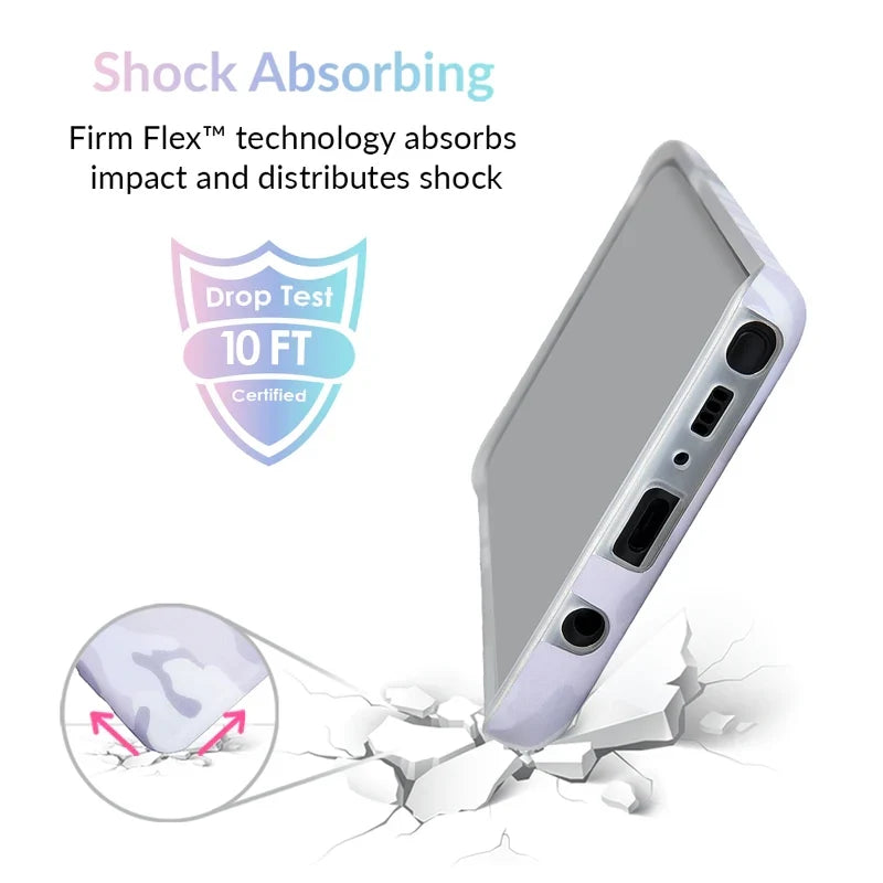 White Clouds Camo Samsung Galaxy Case
