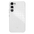 White Croc Samsung Case