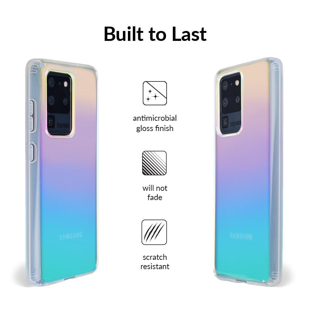 White Opal Samsung Case