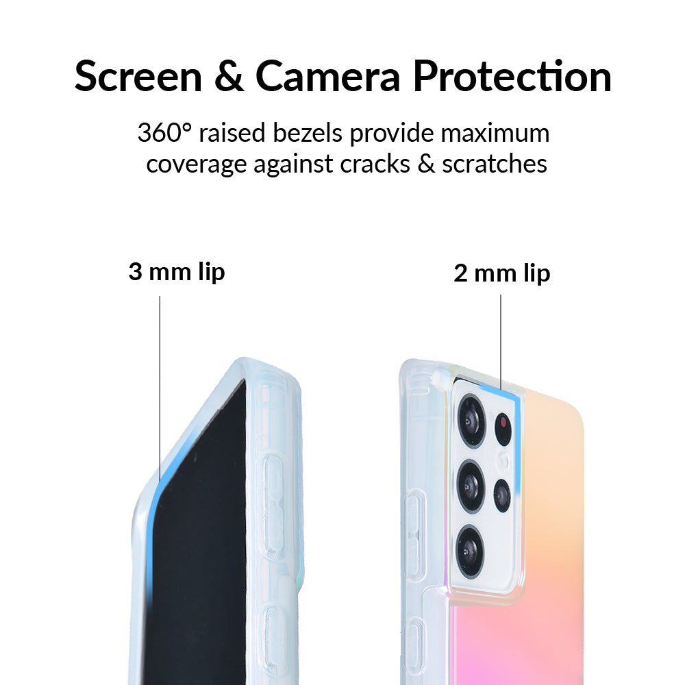 White Opal Samsung Case