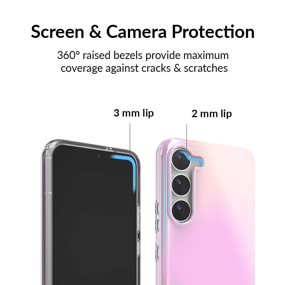 White Opal Samsung Case