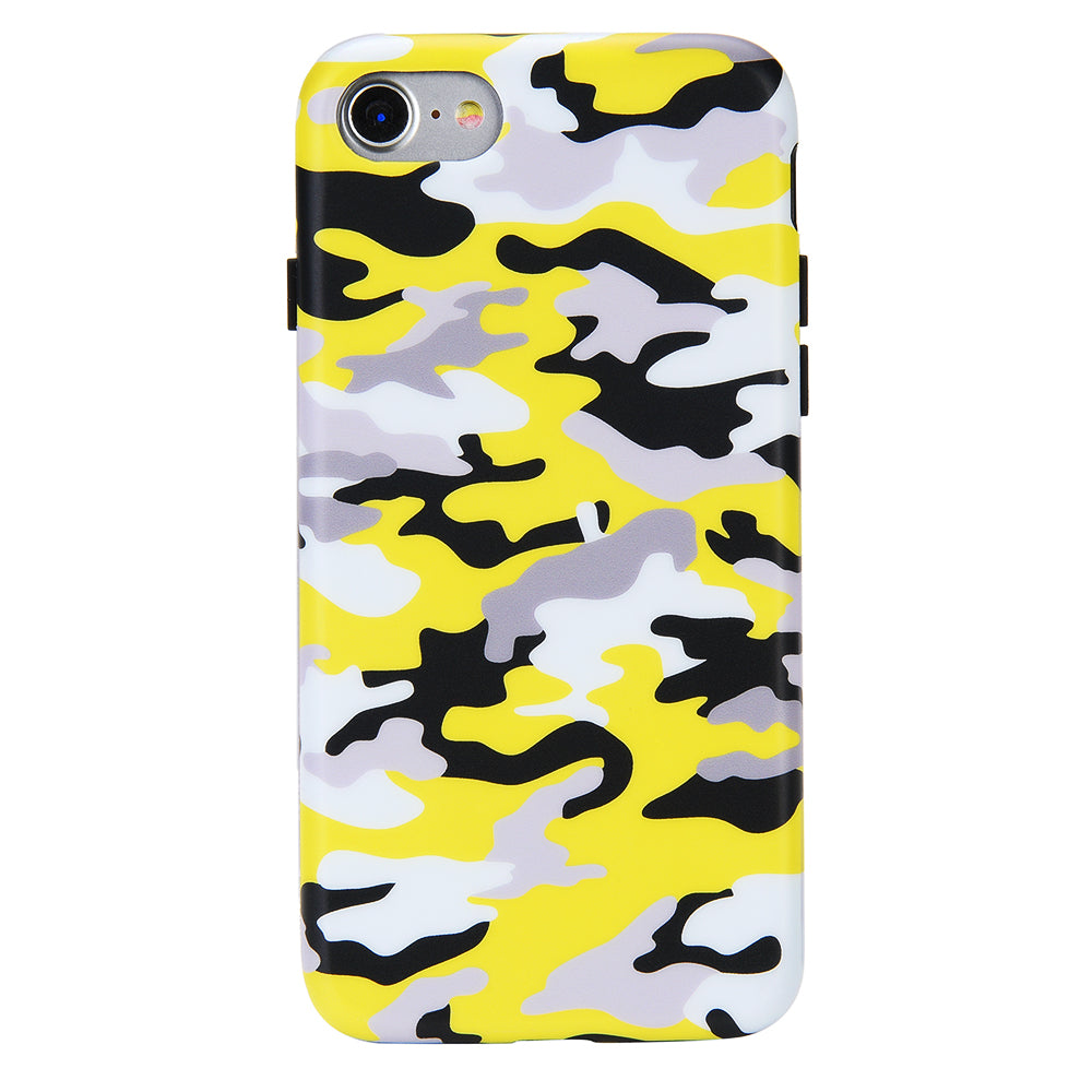 Yellow Camo iPhone Case