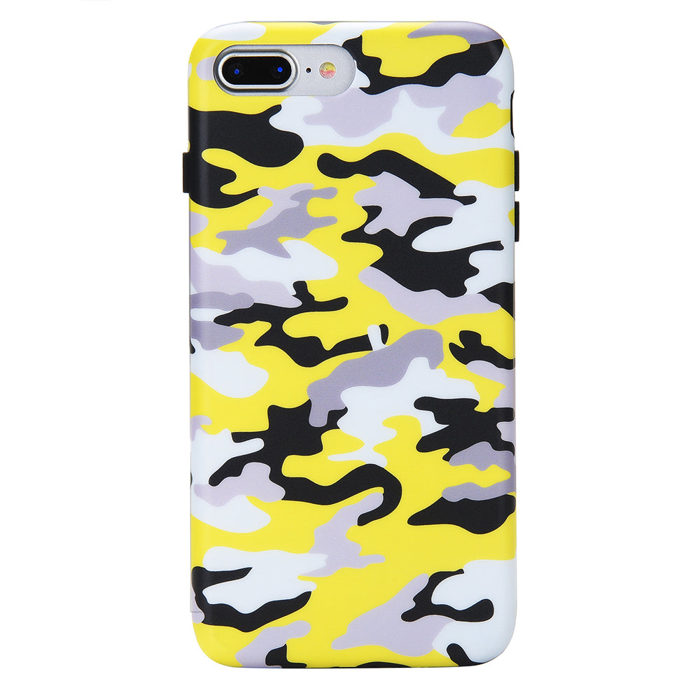 Yellow Camo iPhone Case
