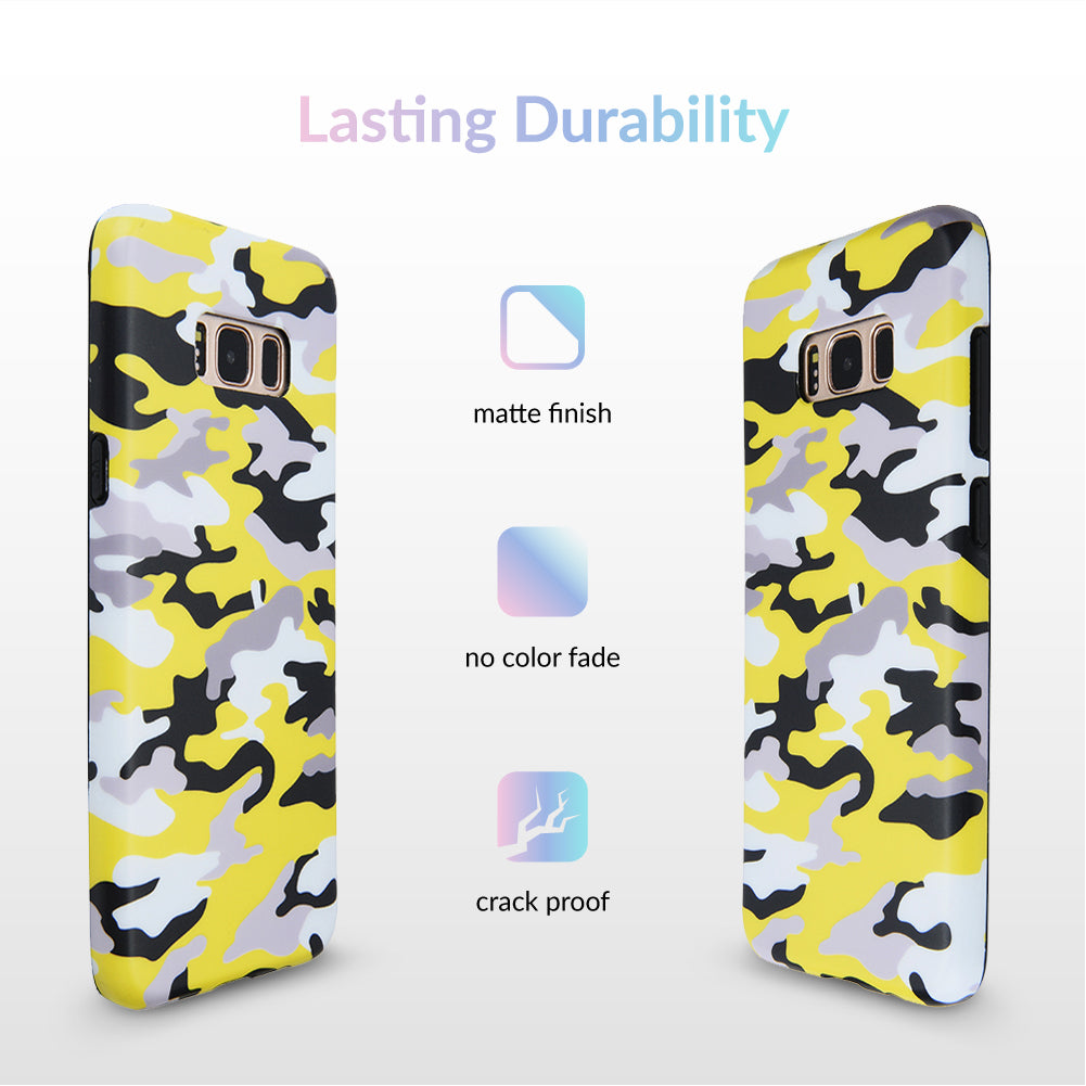 Yellow Camo Samsung Galaxy Case