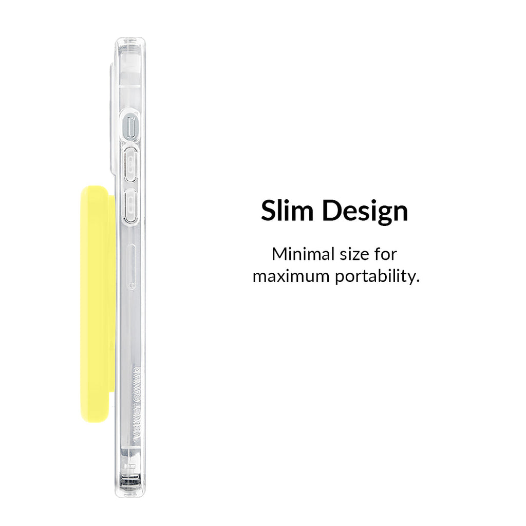 Butter Yellow Portable MagSafe Charger Power Pack