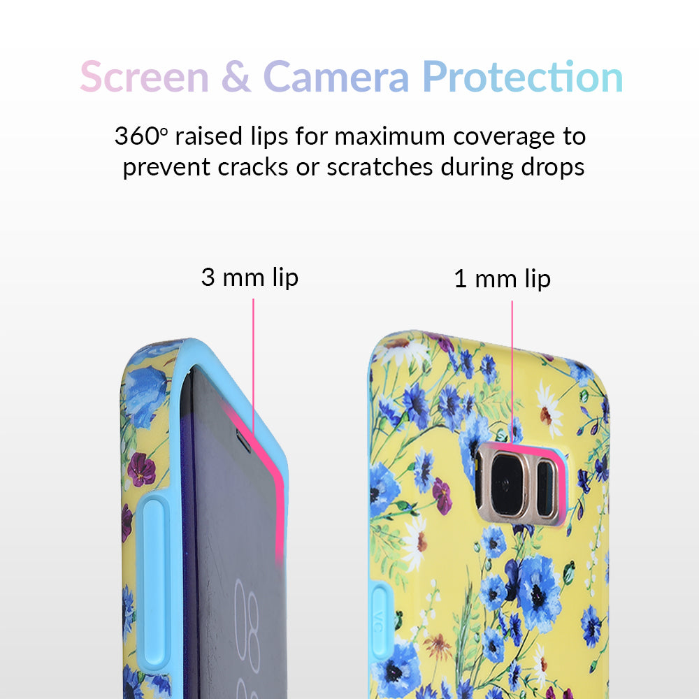 Yellow Wildflowers Samsung Galaxy Case