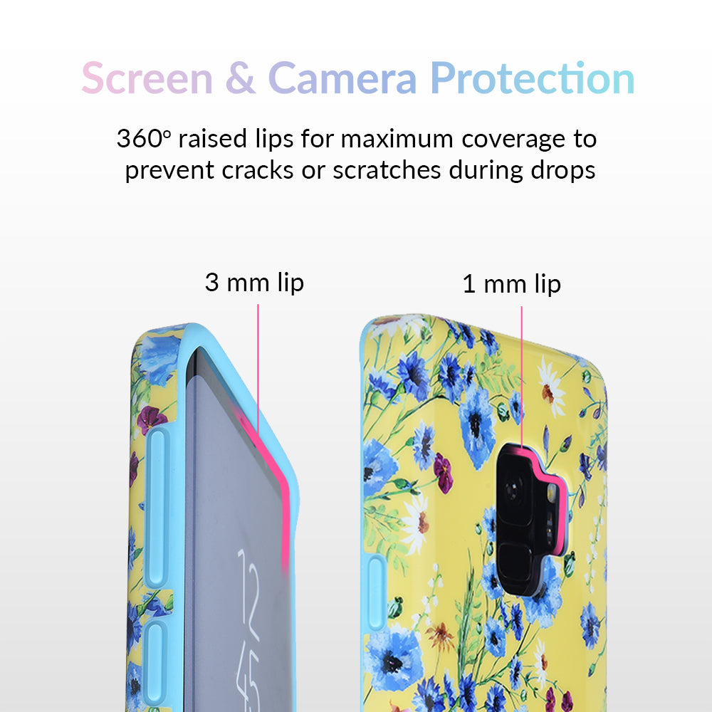Yellow Wildflowers Samsung Galaxy Case